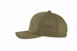 Callaway Rutherford Flexfit Snapback Golf Cap 5222001 -Golf Clothing Sales Shop 5222001 HW CG RUTHERFORD MILITARY GREEN 22 LEFT