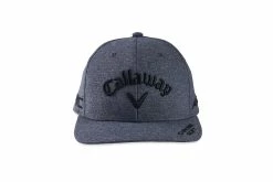 Callaway Tour Performance Pro Golf Cap 5222055 -Golf Clothing Sales Shop 5222055 HW CG TA PERFORMANCE PRO ADJ HEATHER GREY BLACK 22 FRONT
