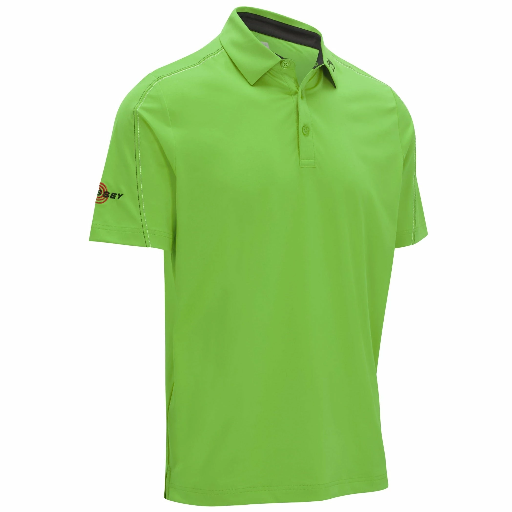 Callaway Stitched Colour Block Golf Polo Shirt CGKSB028 3 Callaway Stitched Colour Block Golf Polo Shirt CGKSB028