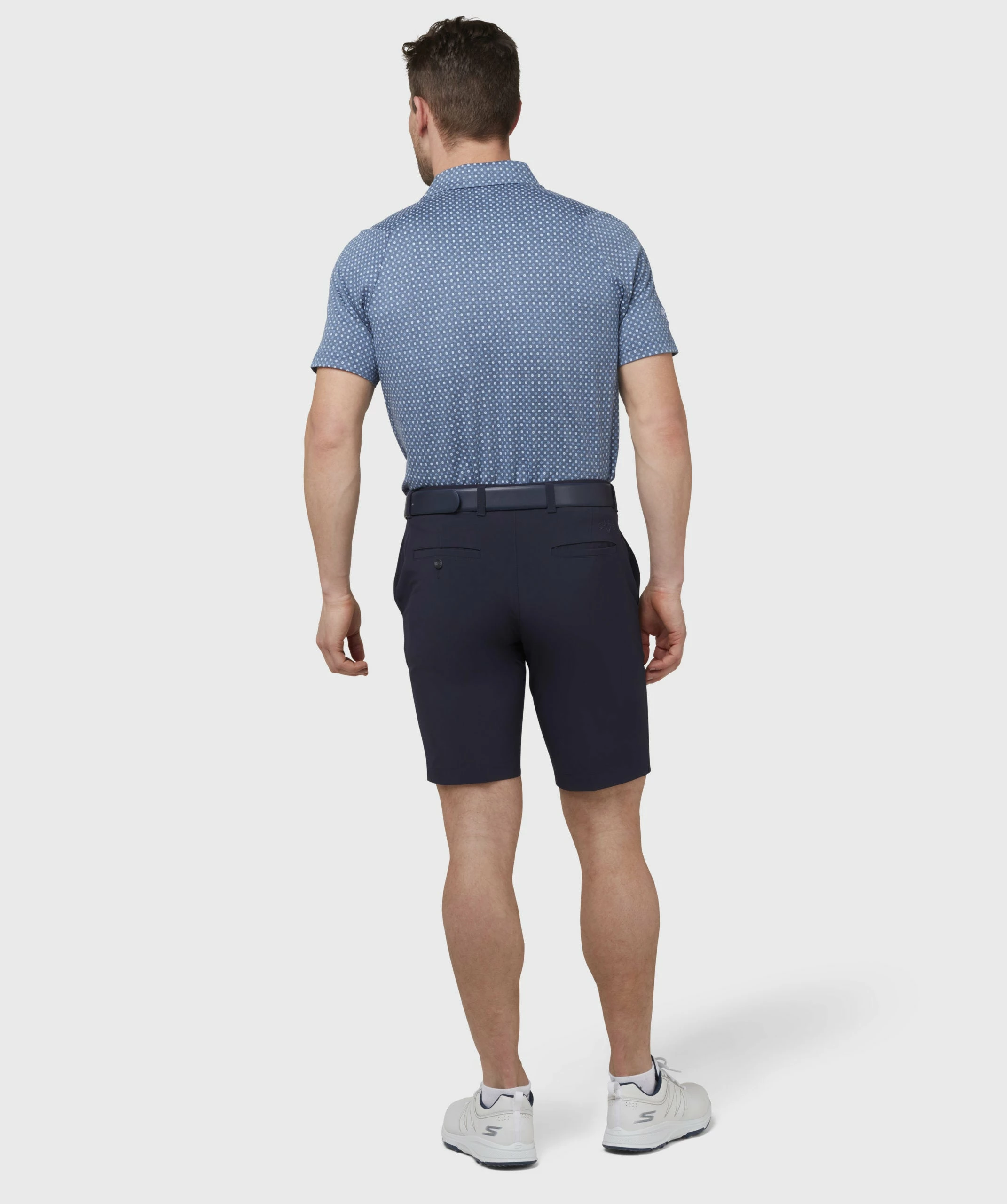 Callaway Soft Touch Micro Print Golf Polo Shirt CGKSC0K4 5 Callaway Soft Touch Micro Print Golf Polo Shirt CGKSC0K4 - Image 3