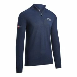 Callaway Blended Merino 1/4 Zip Golf Sweater CGGF80M1