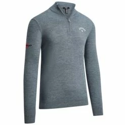 Callaway Blended Merino 1/4 Zip Golf Sweater CGGF80M1