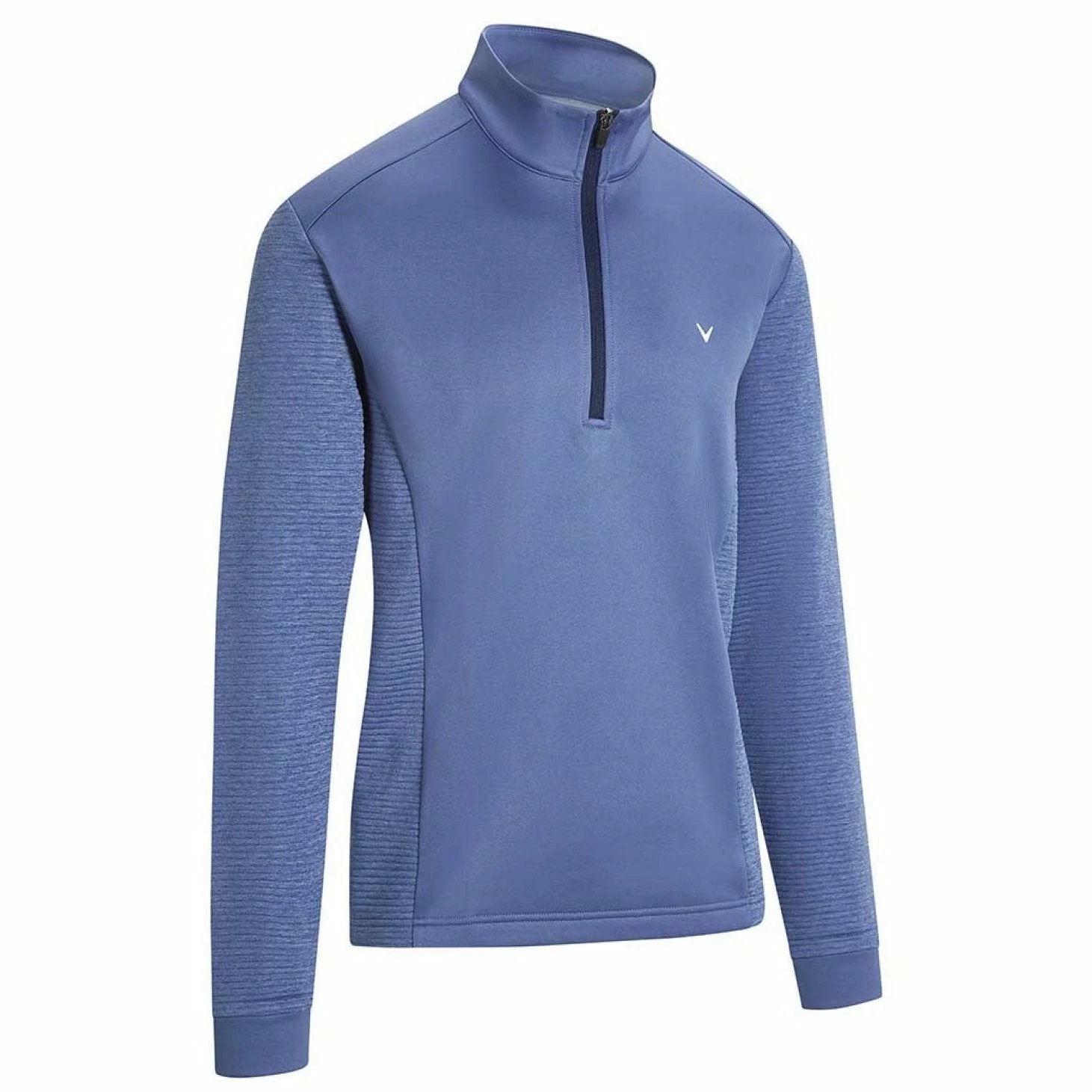 Callaway Ribbed Ottoman 1/4-Zip Golf Fleece CGKFA0C0 3 Callaway Ribbed Ottoman 1/4-Zip Golf Fleece CGKFA0C0