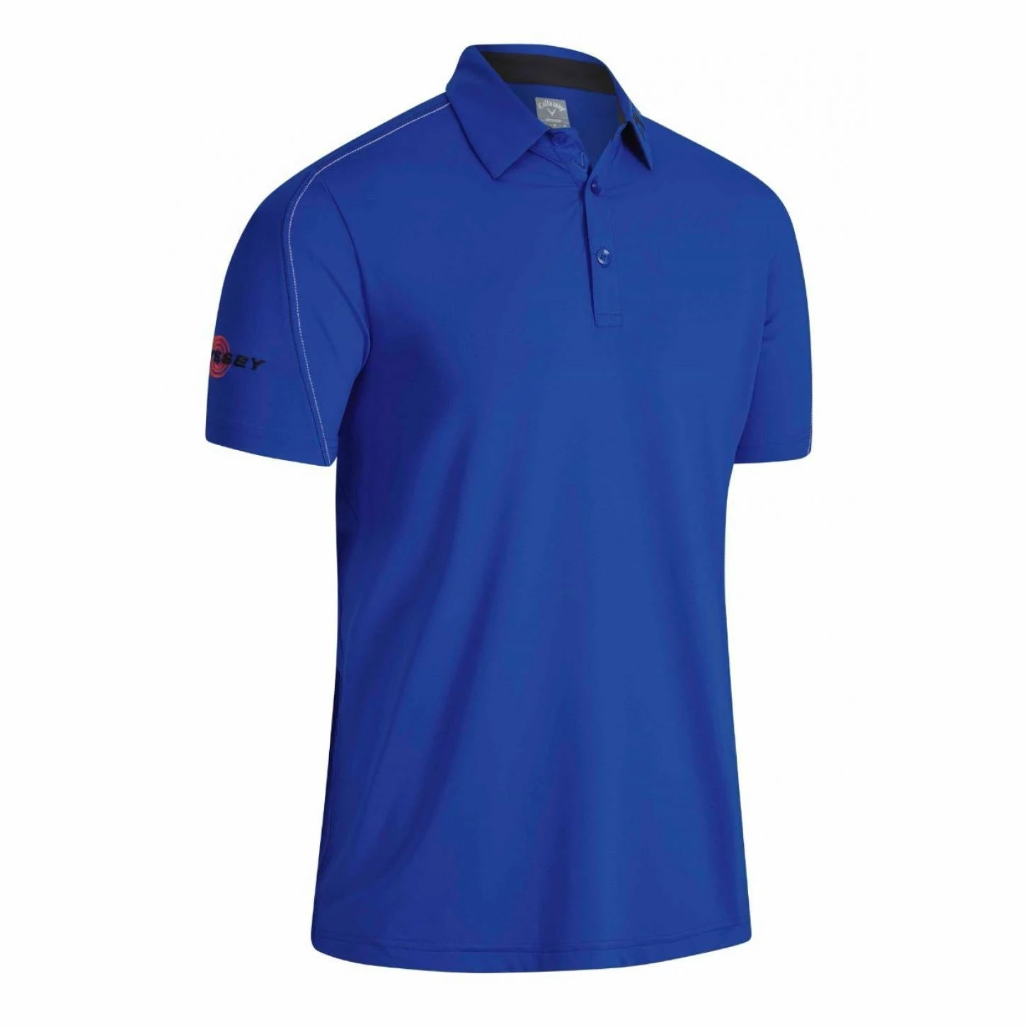 Callaway Stitched Colour Block Golf Polo Shirt CGKSB028 3 Callaway Stitched Colour Block Golf Polo Shirt CGKSB028