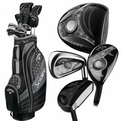 Callaway Solaire 11-Piece Cart Bag Package Set Black - Ladies -Golf Clothing Sales Shop callaway solaire 11 piece black hero