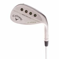 Callaway MD3 MILLED Steel Men's Right Hand Lob Wedge 58 Degree Wedge Flex - True Temper Dynamic Gold