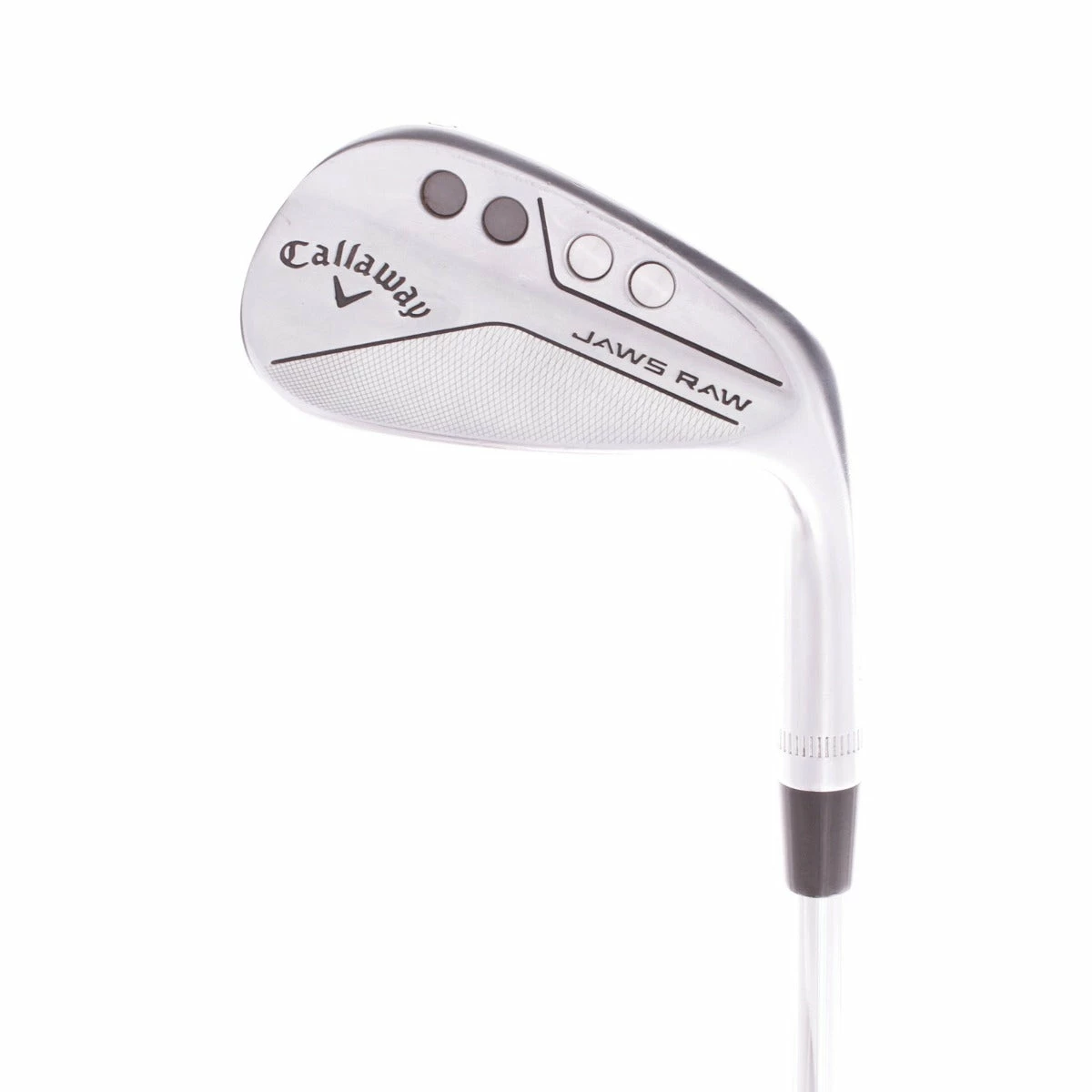 Callaway JAWS RAW Steel Men's Right Hand Gap Wedge 50 Degree 10 Bounce S Grind Wedge Flex - Dynamic Gold Spinner TOUR ISSUE 3 Callaway JAWS RAW Steel Men's Right Hand Gap Wedge 50 Degree 10 Bounce S Grind Wedge Flex - Dynamic Gold Spinner TOUR ISSUE