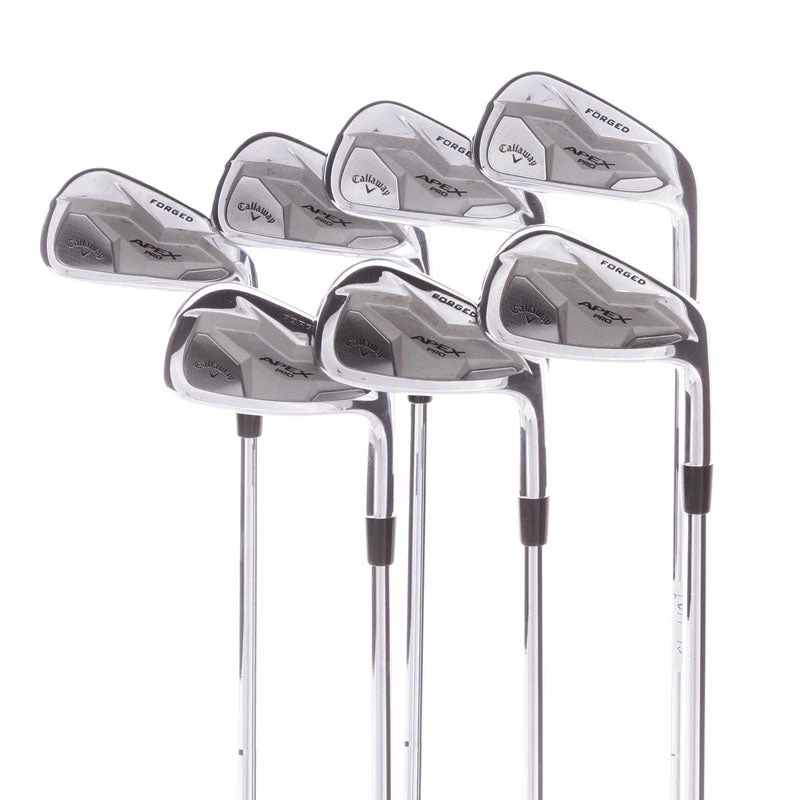 Callaway Apex Pro CF19 Steel Men's Right Hand Irons 4-PW Extra Stiff - Dynamic Gold X100 3 Callaway Apex Pro CF19 Steel Men's Right Hand Irons 4-PW Extra Stiff - Dynamic Gold X100