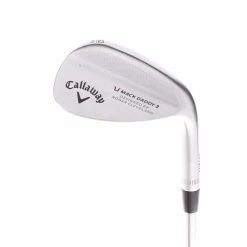 Callaway Mackdaddy 2 Chrome S Grind Steel Men's Right Hand Gap Wedge 52 Degree 8 Bounce Stiff - Project X 6.0