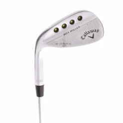 Callaway MD3 Milled W Grind Steel Men's Left Hand Sand Wedge 56 Degree 12 Bounce Wedge - True Temper